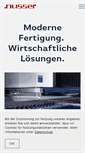 Mobile Screenshot of nusser-metall.de
